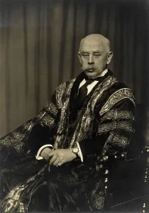 Fry Elliott Prints: Sir John Rose Bradford, c1930s. Creator: Elliott & Fry