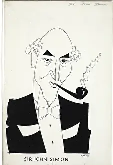 Political Event Prints: Sir John Simon, 1st Viscount Simon