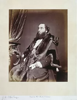 Insignia Collection: Sir John Whittaker Ellis, c1865. Artist: Maull & Co
