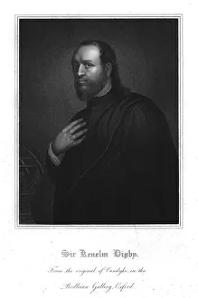Sir Anthony Prints: Sir Kenelm Digby, (c1815-1820). Artist: Robert Cooper