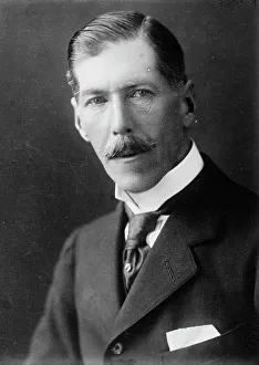 Starched Collar Prints: Sir Lancelot Carnegie, between c1915 and c1920. Creator: Bain News Service