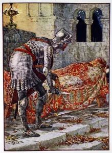 Lancelot Prints: Sir Lancelot in the Chapel Perilous, 1911