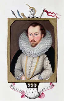 Sarah Prints: Sir Martin Frobisher, 16th century English navigator, (1825)