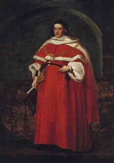 Chain Of Office Gallery: Sir Matthew Hale, Kt, Chief Justice of the Kings Bench, 1670