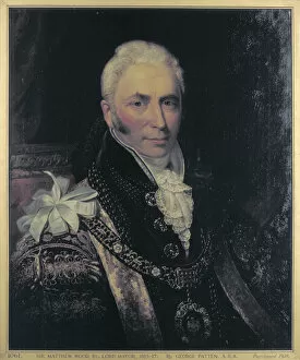 Sir Matthew Wood Collection: Sir Matthew Wood, Lord Mayor 1815-1817 Artist: George Patten