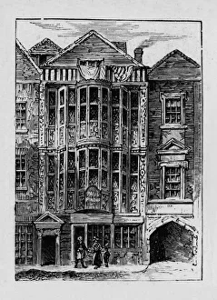 Ward Downey Prints: Sir Paul Pindars House, 1890