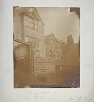 Sir Paul Pindars House, Bishopsgate, City of London, 1860. Artist: Thomas Hugo