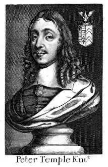 Regicide Prints: Sir Peter Temple, 17th century English judge