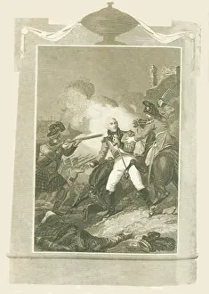 Firearm Prints: Sir Ralph Abercrombie in the Battle of Alexandria