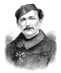 Revolt Of 1857 Prints: Sir Randall Roberts, Bart. Captain of the Irish Eight at Wimbledon, 1871. Creator: Unknown