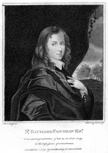 Lely Prints: Sir Richard Fanshawe, 17th century English diplomat and author, 1792. Artist: E Harding