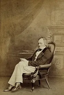 Naturalist Prints: Sir Richard Owen. Creator: Ernest Edwards