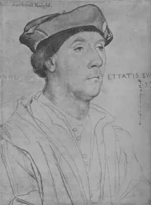 Sir Richard Southwell, 1536 (1945). Artist: Hans Holbein the Younger Sir Richard Southwell, 1536 (1945). Artist: Hans Holbein the Younger