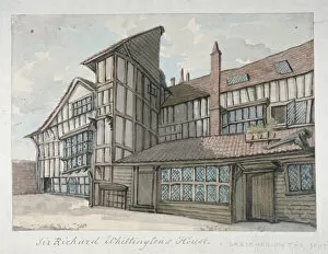 Dick Gallery: Sir Richard Whittingtons House, Milton Street, City of London, 1800