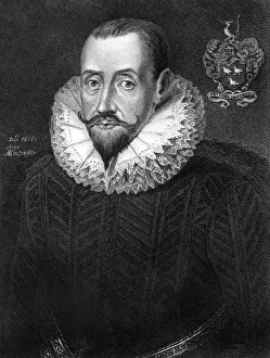 Sir Robert Naunton, English politician and writer.Artist: Robert Cooper Sir Robert Naunton, English politician and writer.Artist: Robert Cooper