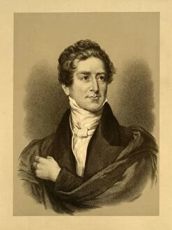 Blackie Son Collection: Sir Robert Peel, Bart. Premier 1834-1835 and 1841-1846, c1820, (c1880). Creator: Thomas Lawrence