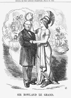 International Prints: Sir Rowland Le Grand, 1864. Artist: John Tenniel