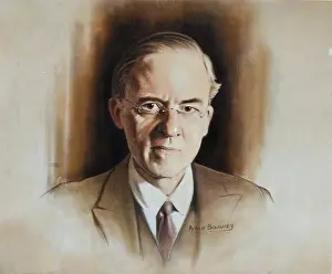 Sir Stafford Cripps, between 1939 and 1946. Creators: Central Office of Information, Arthur Boughey
