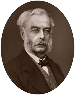 Sir Stephen Cave, MP, 1878. Artist: Lock & Whitfield