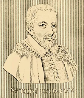 Scholar Prints: Sir Thomas Bodley, (1545-1613), 1830. Creator: Unknown