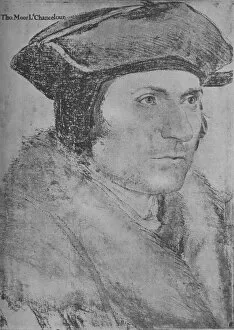 Lord High Chancellor Collection: Sir Thomas More, 1526-1527 (1945). Artist: Hans Holbein the Younger