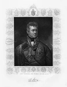 Picton Prints: Sir Thomas Picton, British military leader, 19th century