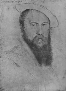 Sir Thomas Wyatt, c1535-1537 (1945). Artist: Hans Holbein the Younger Sir Thomas Wyatt, c1535-1537 (1945). Artist: Hans Holbein the Younger