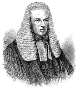 Barrister Prints: Sir W. B. Brett, the new Solicitor-General, 1868. Creator: Unknown