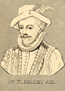 Sir Walter Collection: Sir W. Raleigh, (c1552-1618), 1830. Creator: Unknown