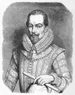 Sir Walter Ralegh Prints: Sir W. Raleigh, c1880