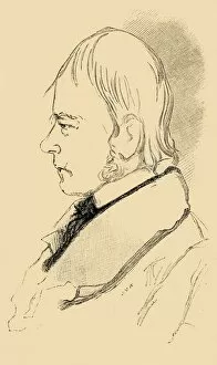 Sir Walter Collection: Sir Walter Scott - Copy of a Sketch from Life, 1882. Creator: Unknown