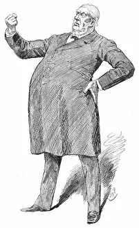Sir William Harcourt in a fulminating moment, 1890s (1906)