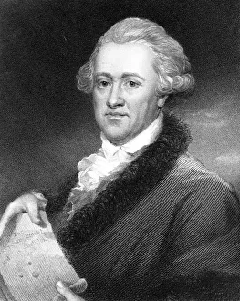 Sir William Herschel, German-born British astronomer. Artist: E Scriven