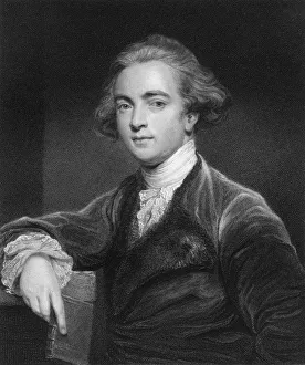 Language Prints: Sir William Jones, 18th century English philologist, (1836). Artist: James Posselwhite