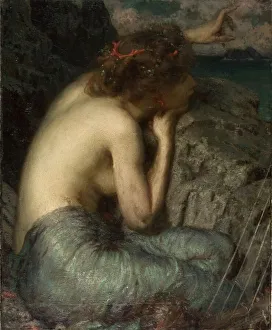 Hair Decoration Prints: The Siren, 1904. Creator: Louis Loeb
