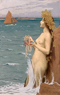 Nymphs Gallery: The Siren (La Sirene), 1896