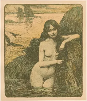 Sirene, 1896. Creator: Charles-Francois-Prosper Guerin (French, 1875-1939)
