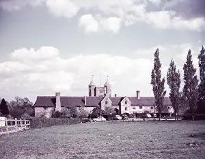 Sissinghurst Castle and Norman tower, Sissinghurst, Kent, c1955. Creator: Arthur Charles Kirby Ware