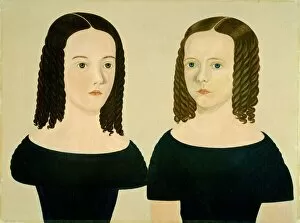 Sisters Collection: Sisters, c. 1840. Creator: Unknown