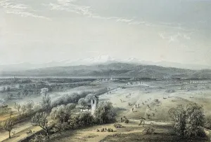 Magenta Prints: Site of the Battle of Magenta, Italy, 4 June 1859