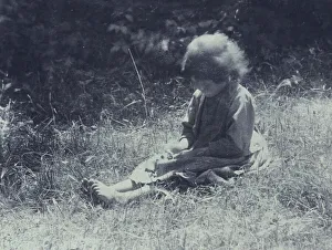 Solitude Prints: Sitting in the sun, c1893. Creator: Sarah J. Eddy