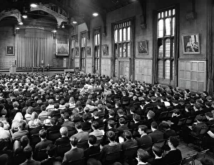 Conference Collection: Sixth form conference, Sheffield University, Sheffield, South Yorkshire, 1967. Artist