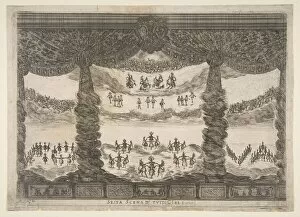 Paradise Collection: Sixth scene, the heavens, from The marriage of the gods (Le nozze degli Dei), 1637