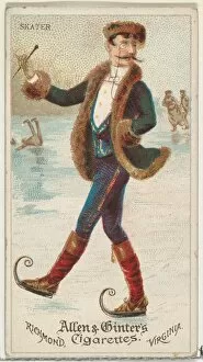 Stylish Collection: Skater, from Worlds Dudes series (N31) for Allen & Ginter Cigarettes, 1888