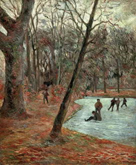 Ny Carlsberg Glyptotek Gallery: Skaters in the Frederiksberg Park