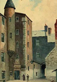 Aberdeen Prints: Skene's House Entrance, 1898
