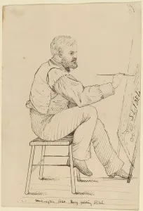 Sketching Prints: Sketch Class Series - E.W. Perry, 1860. Creator: John Quincy Adams Ward