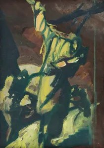 Janko Novk Prints: Sketch for a composition, c1943. Creator: Jan Novak