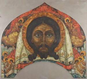 Sketch of the Fresco for the Church of the Holy Spirit in Talashkino Sketch of the Fresco for the Church of the Holy Spirit in Talashkino