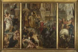 Sketch for High Altarpiece, St Bavo, Ghent, 1612. Artist: Rubens, Pieter Paul (1577-1640)